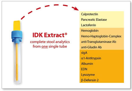 IDK Extract tek tüp analitiği